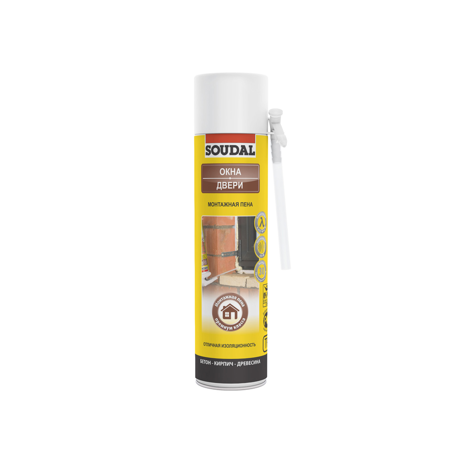 Пена стандартная Soudal 500 мл
