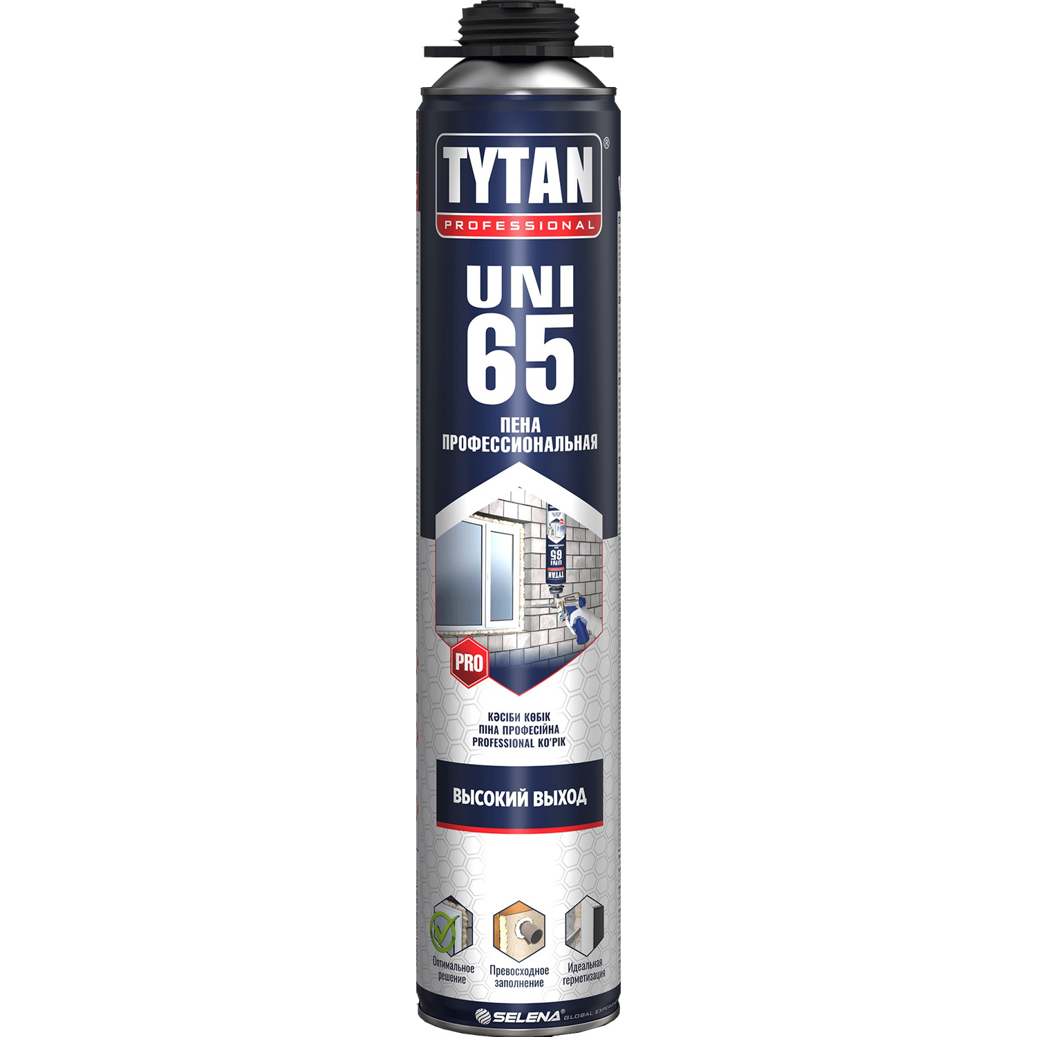 Пена профессиональная Tytan Professional 65 UNI 750 мл. выход 65 л