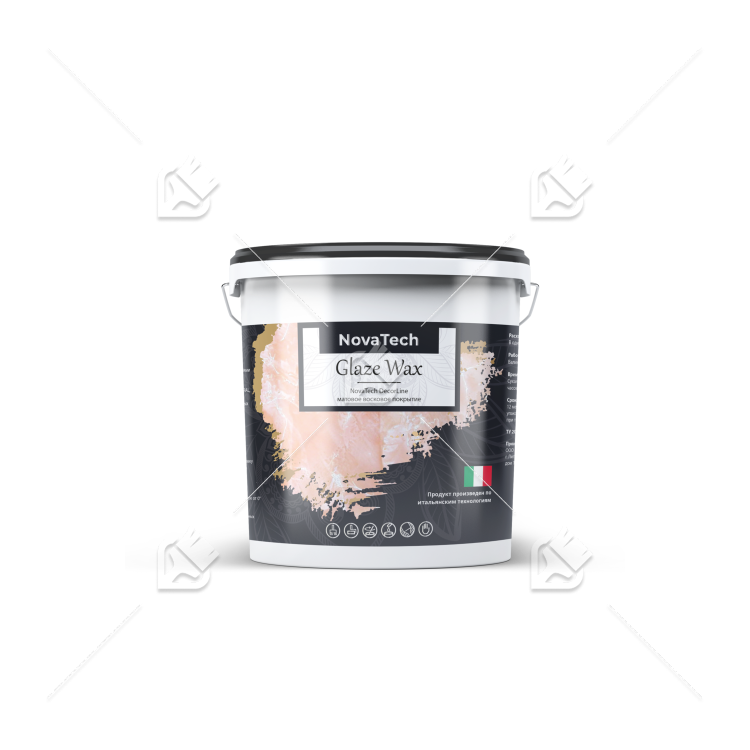 Восковой защитный состав NovaTech Glaze Wax матовый 1 л