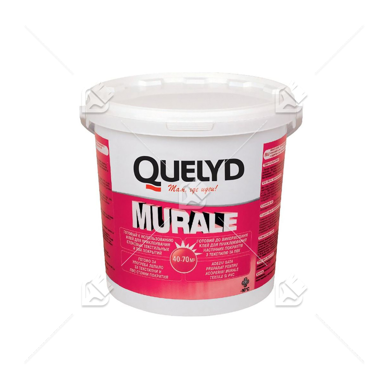 Клей для тяжелых обоев Quelyd Murale 10 кг.