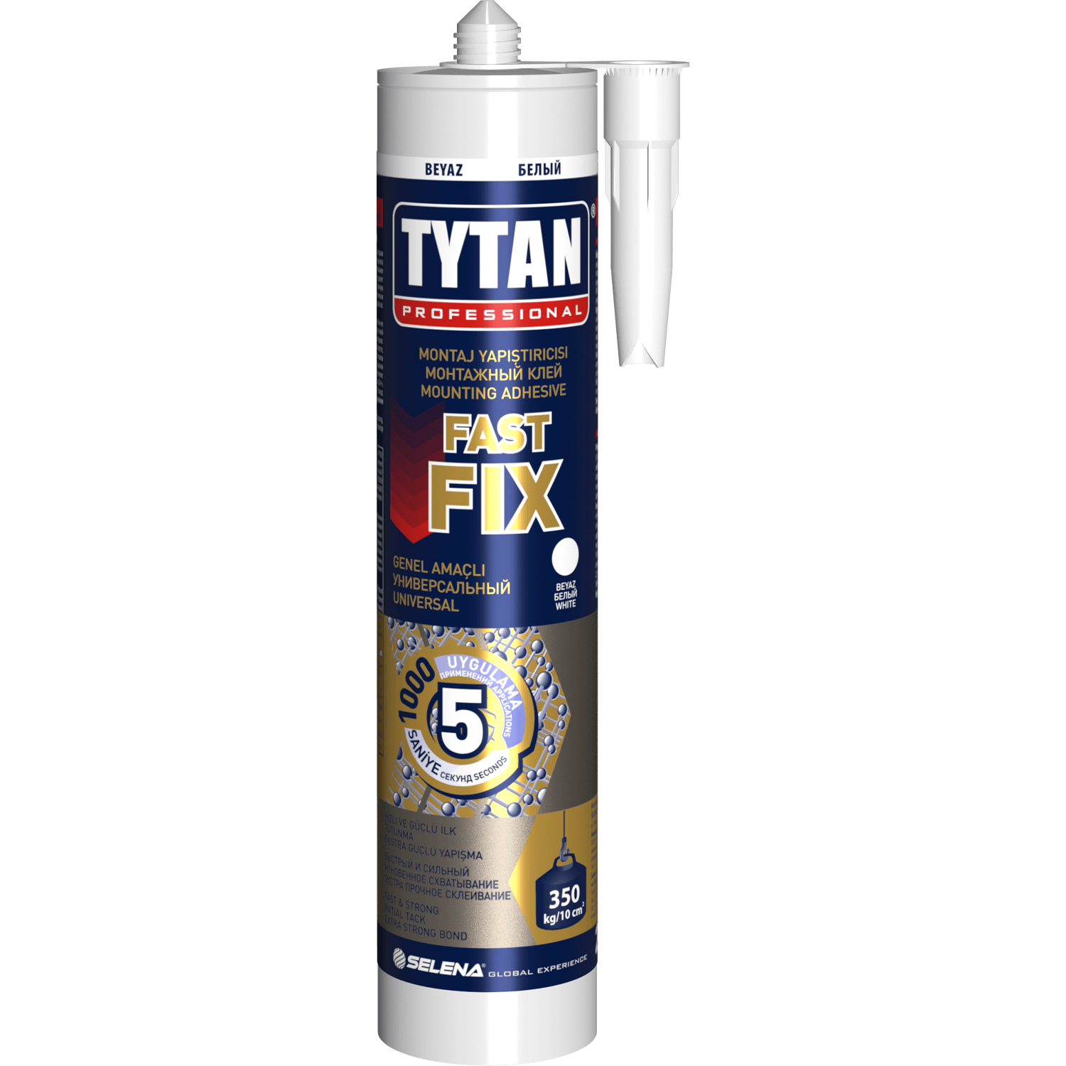 Клей монтажный гибридный  TYTAN Professional FAST Fix белый 290 мл 