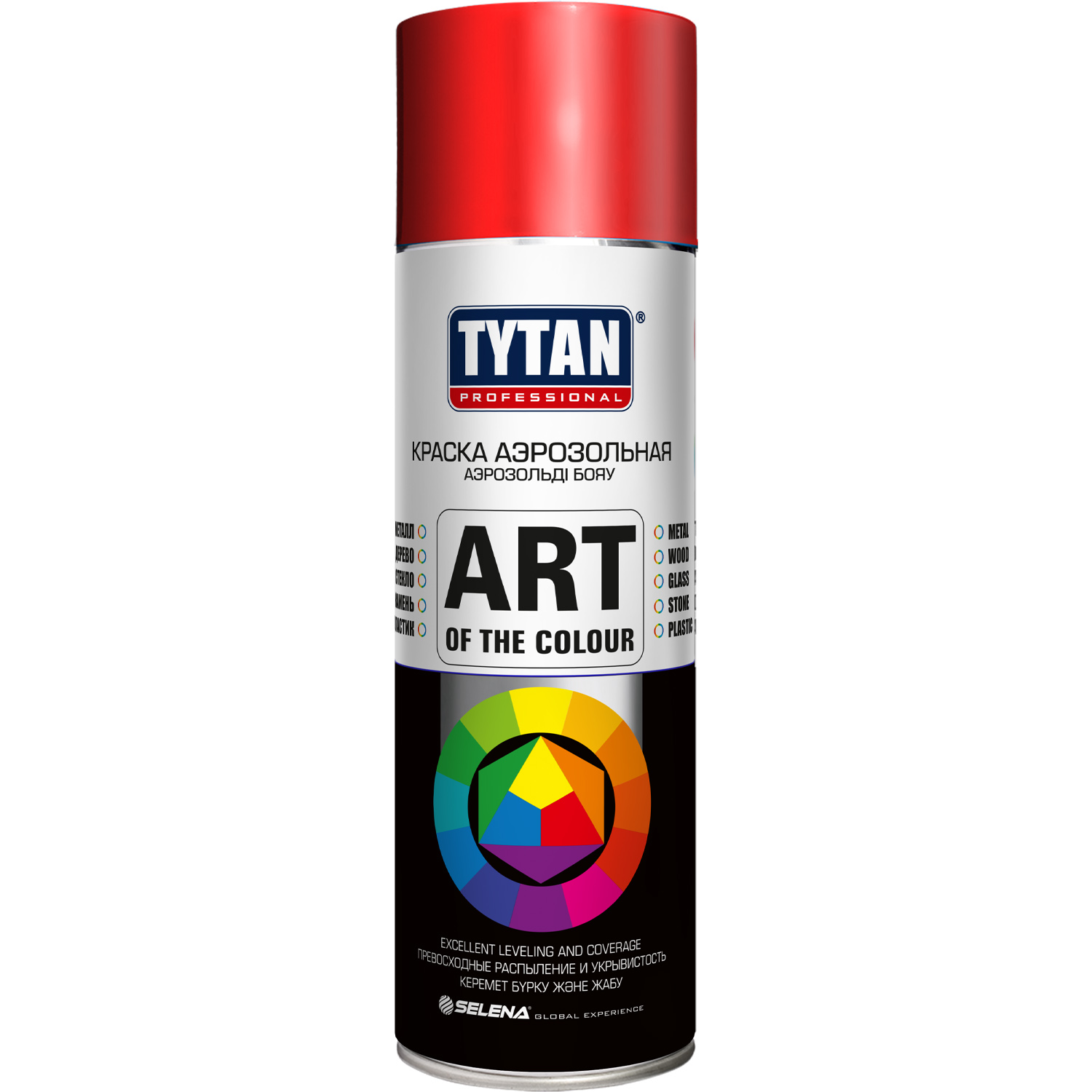 Краска универсальная аэрозольная акриловая Tytan Professional Art of the colour RAL 3020 красная 400 мл