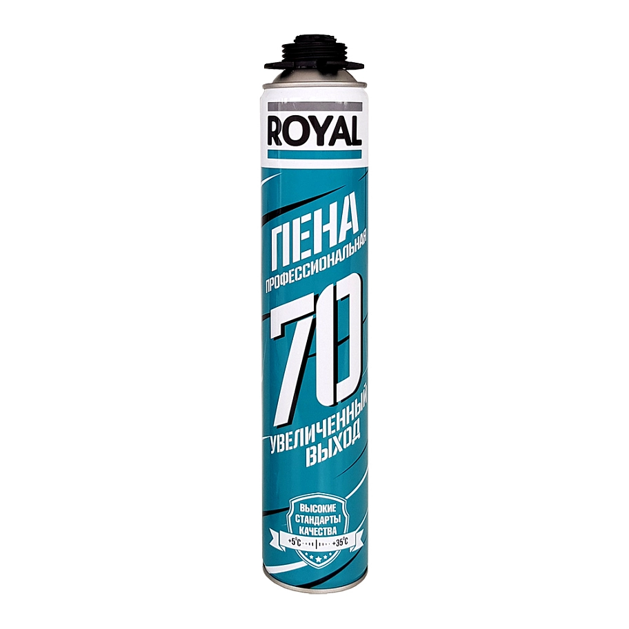 Пена профессиональная ROYAL 70 летняя 870 мл