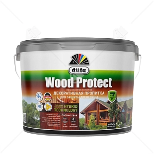 Пропитка декоративная для защиты древесины Dufa Wood Protect сосна 2,5 л