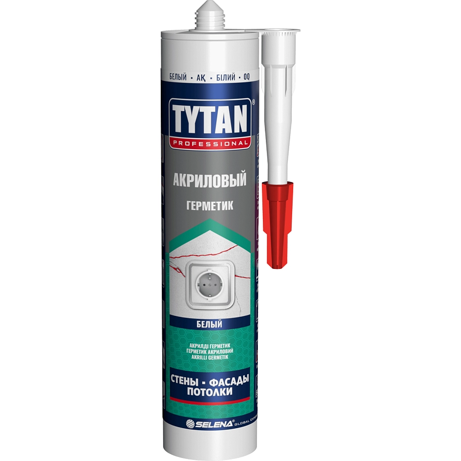 Герметик акриловый Tytan Professional белый 280 мл