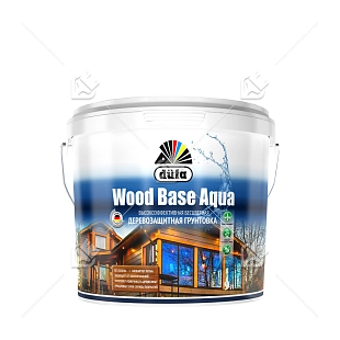 Грунт для защиты древесины Dufa Wood Base Aqua бесцветная 2,5 л
