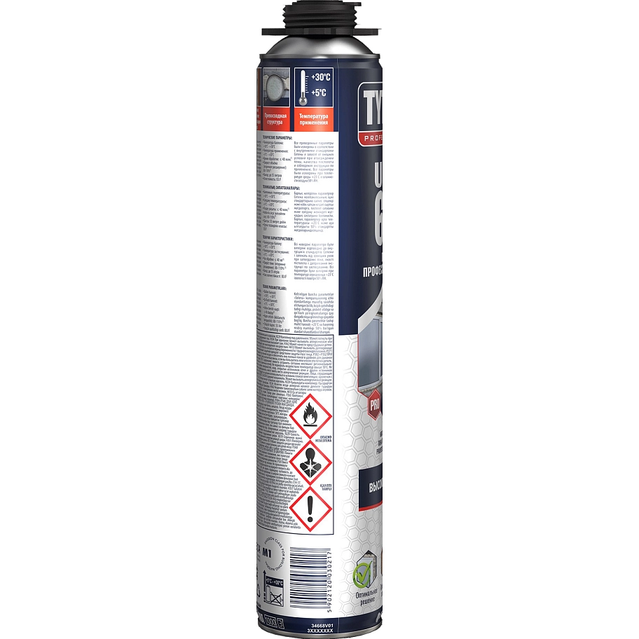 Пена профессиональная Tytan Professional 65 UNI 750 мл. выход 65 л