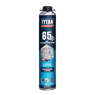 Пена профессиональная Tytan Professional 65 зимняя 750 мл выход 65 л