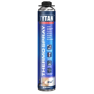 Теплоизоляция напыляемая профессиональная Tytan Professional THERMOSPRAY 870 мл
