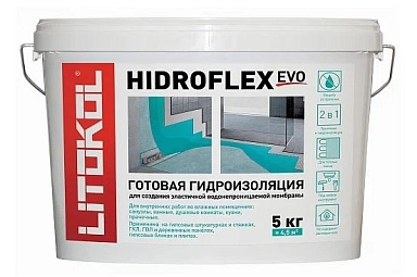 Гидроизоляционный состав Litokol Hidroflex 5 кг