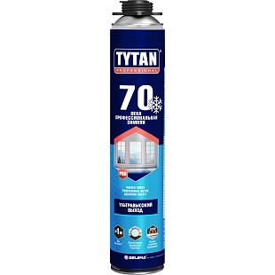Пена профессиональная Tytan Professional 70 зимняя 870 мл