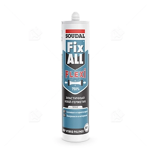 Клей-герметик универсальный Soudal Fix All Flexi белый 290 мл