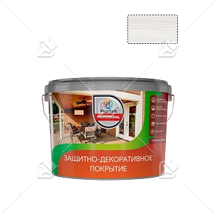 Лак для деревянных панелей акриловый защитно-декоративный Profilux Professional белый 2,5 л