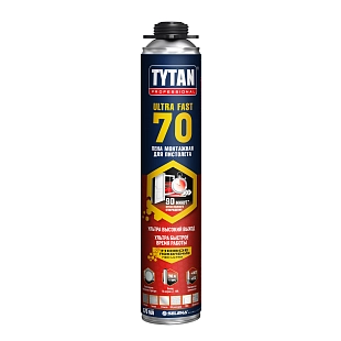 Пена профессиональная Professional Ultra Fast 70 870 мл