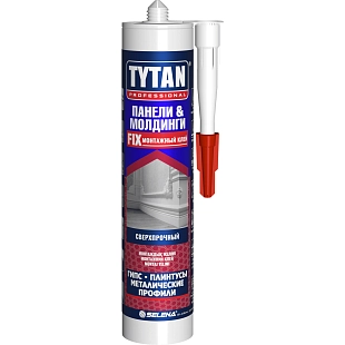 Клей монтажный Tytan Professional Панели & Молдинги бежевый 310 мл