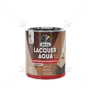Лак интерьерный Dufa Lacquer Aqua полуглянцевый 0,9 л
