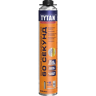 Клей-пена профессиональная Tytan Professional 60 Секунд 750 мл